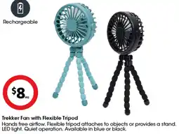 Coles Trekker Fan with Flexible Tripod offer