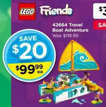 Toyworld Travel Boat Adventure offer