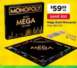Toyworld Mega Gold Monopoly offer