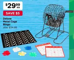 Toyworld Deluxe Metal Cage Bingo offer