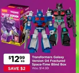 Toyworld Transformers Galaxy Version 04 Fractured Space Time Blind Box offer