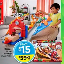 Toyworld Rescue Road Raceway offer