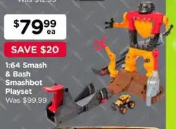 Toyworld 1:64 Smash & Bash Smashbot Playset offer