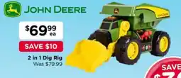 Toyworld 2 in 1 Dig Rig offer