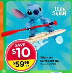 Toyworld Stitch on Surfboard RC offer