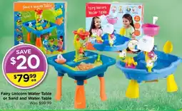 Toyworld Fairy Unicorn Water Table or Sand and Water Table offer
