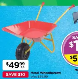 Toyworld Metal Wheelbarrow offer