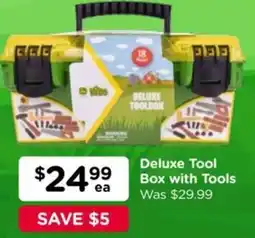 Toyworld Deluxe Tool Box with Tools offer