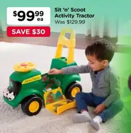 Toyworld Sit 'n' Scoot Activity Tractor offer