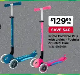 Toyworld Primo Foldable Plus with Lights Fuchsia or Petrol Blue offer