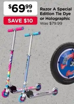 Toyworld Razor A Special Edition Tie Dye or Holographic offer