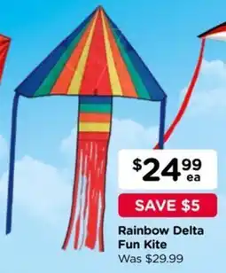 Toyworld Rainbow Delta Fun Kite offer