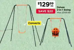 Toyworld Deluxe 2-in-1 Swing offer