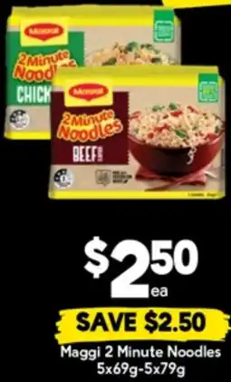 Drakes Maggi 2 Minute Noodles offer