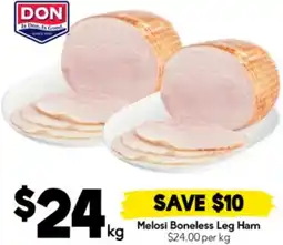 Drakes Melosi Boneless Leg Ham offer