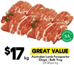 Drakes Australian Lamb Forequarter Chops offer