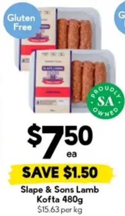 Drakes Slape & Sons Lamb Kofta offer