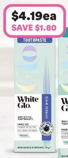 Priceline White glo offer