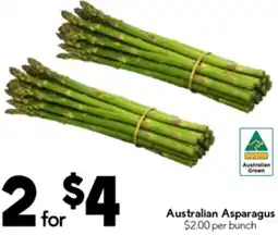Drakes Australian Asparagus offer
