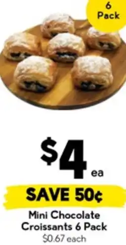 Drakes Mini Chocolate Croissants offer