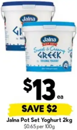 Drakes Jalna Pot Set Yoghurt offer