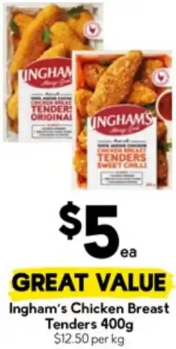 Drakes Ingham's Chicken Breast Tenders offer