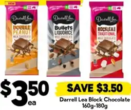 Drakes Darrell Lea Block Chocolate offer