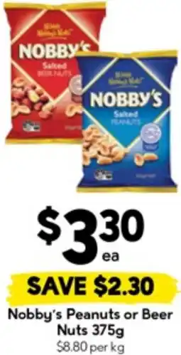 Drakes Nobby's Peanuts or Beer Nuts offer