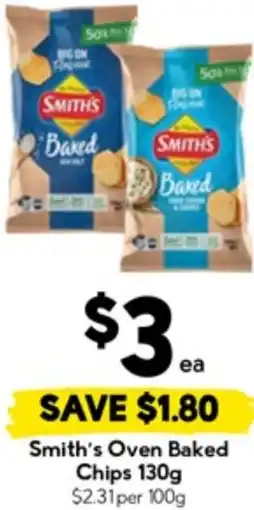 Drakes Smith's Oven Baked Chips offer