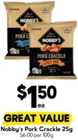 Drakes Nobby's Pork Crackle offer