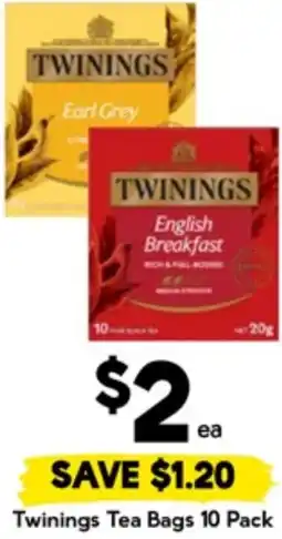 Drakes Twinings Tea Bags offer