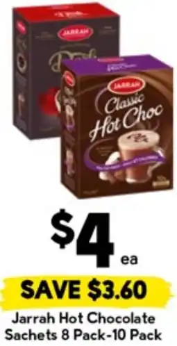 Drakes Jarrah Hot Chocolate Sachets offer