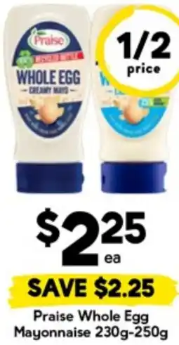 Drakes Praise Whole Egg Mayonnaise offer