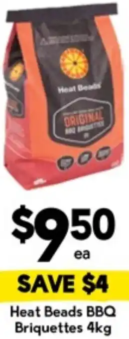 Drakes Heat Beads BBQ Briquettes offer