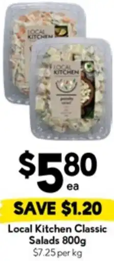 Drakes Local Kitchen Classic Salads offer