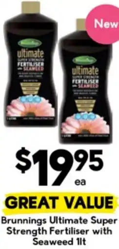 Drakes Brunnings Ultimate Super Strength Fertiliser with Seaweed offer