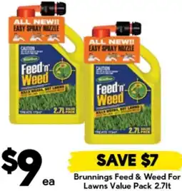 Drakes Brunnings Feed & Weed For Lawns offer