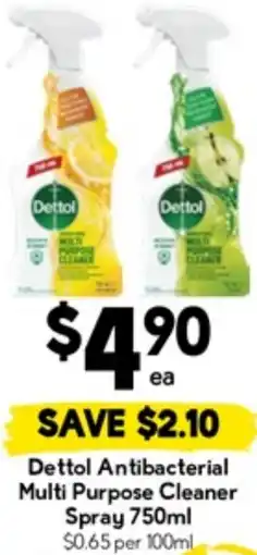 Drakes Dettol Antibacterial Multi Purpose Cleaner Spray offer