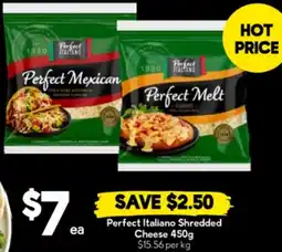 Drakes Perfect Italiano Shredded Cheese offer