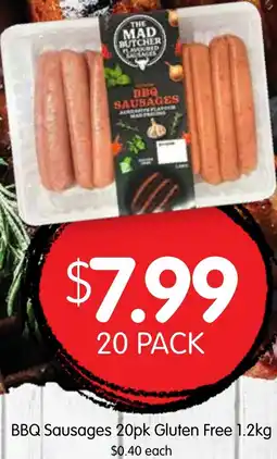 Spudshed BBQ Sausages offer