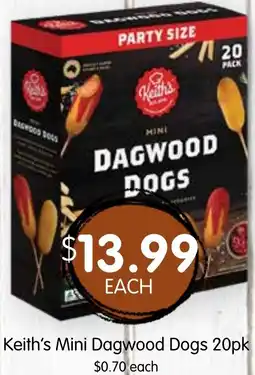 Spudshed Keith's Mini Dagwood Dogs offer