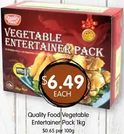 Spudshed Quality Food Vegetable Entertainer offer