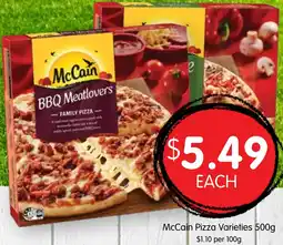 Spudshed McCain Pizza Varieties offer