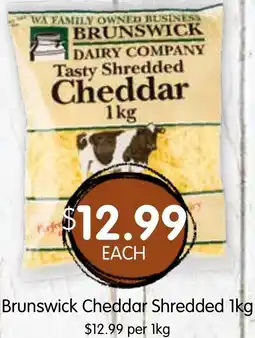 Spudshed Brunswick Cheddar Shredded offer