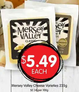 Spudshed Mersey Valley Cheese Varieties offer