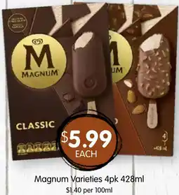 Spudshed Magnum Varieties offer