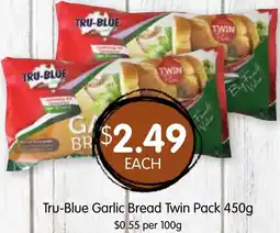 Spudshed Tru-Blue Garlic Bread Twin Pack offer
