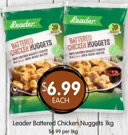 Spudshed Leader Battered Chicken Nuggets offer