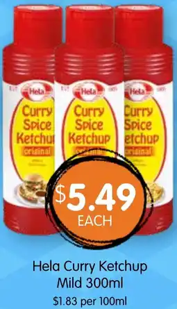 Spudshed Hela Curry Ketchup Mild offer