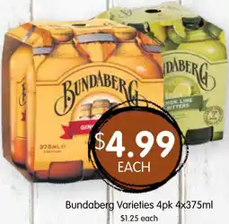 Spudshed Bundaberg Varieties offer